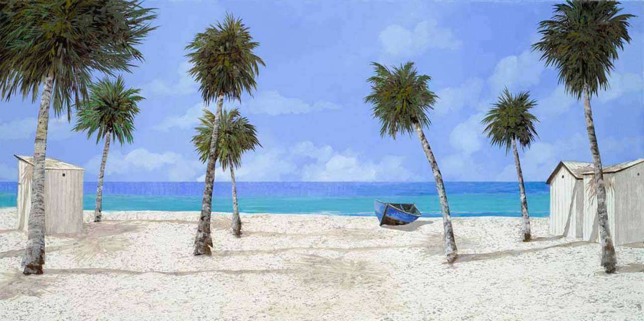 Фотообои в интерьере набережная с белым песком  8-160 фото