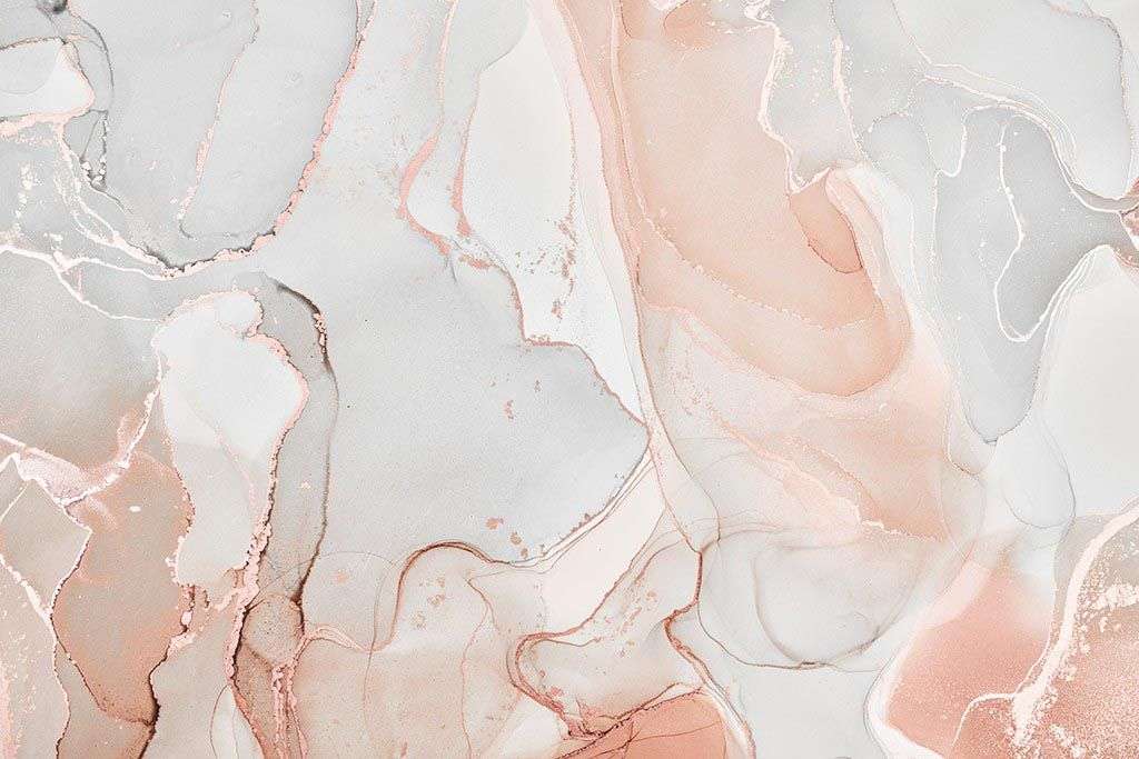 Фотообои в интерьере пудровый флюид арт  9-1514 фото