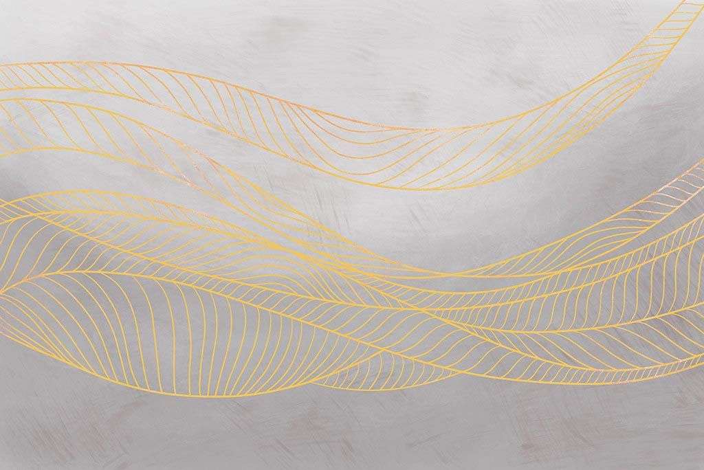 Фотообои в интерьере геометрия линии на сером фоне  9-1834 фото