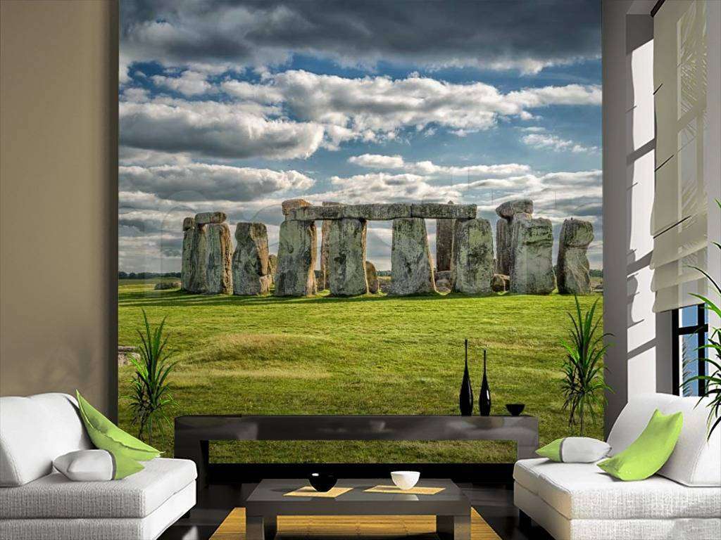 Фотообои Англия парк стоунхендж  9-606