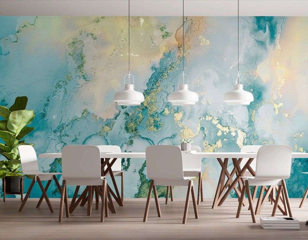 Фотообои в интерьере fluid 04  9-1907 фото