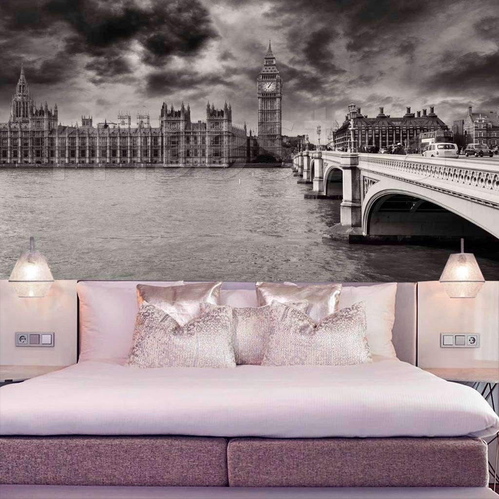 Фотообои Мрачное небо Лондона  9-487