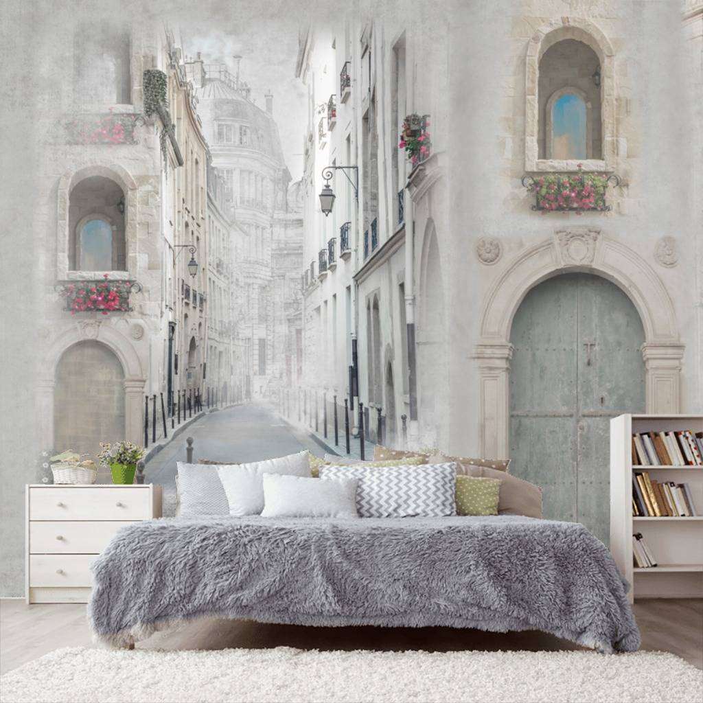 Фотообои в интерьере улочки венеции  13-191 фото