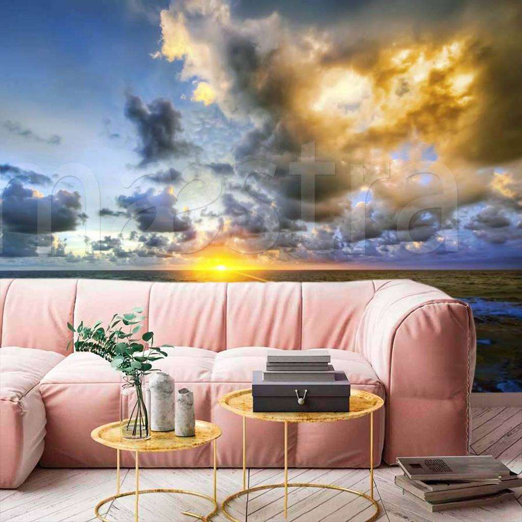 Фотообои Закат на море  4-365