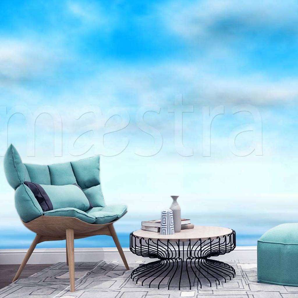 Фотообои Дымные облака в небе  9-410