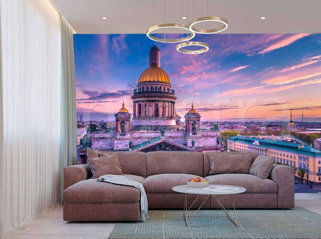 Фотообои Исаакиевский собор в сумерках  9-670