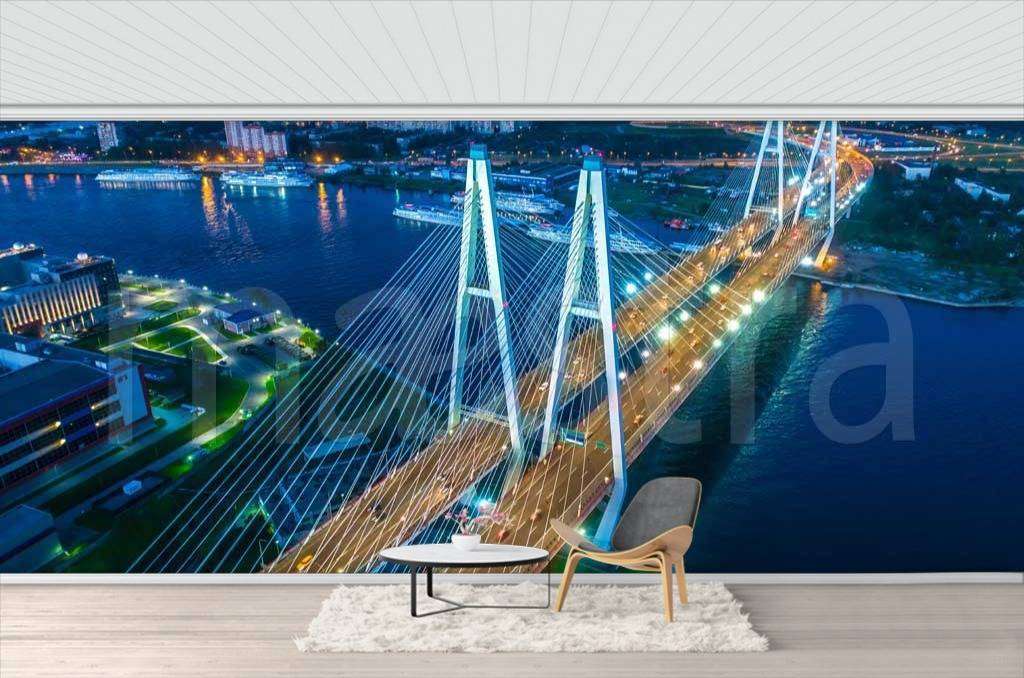 Фотообои Большой обуховский мост  9-689