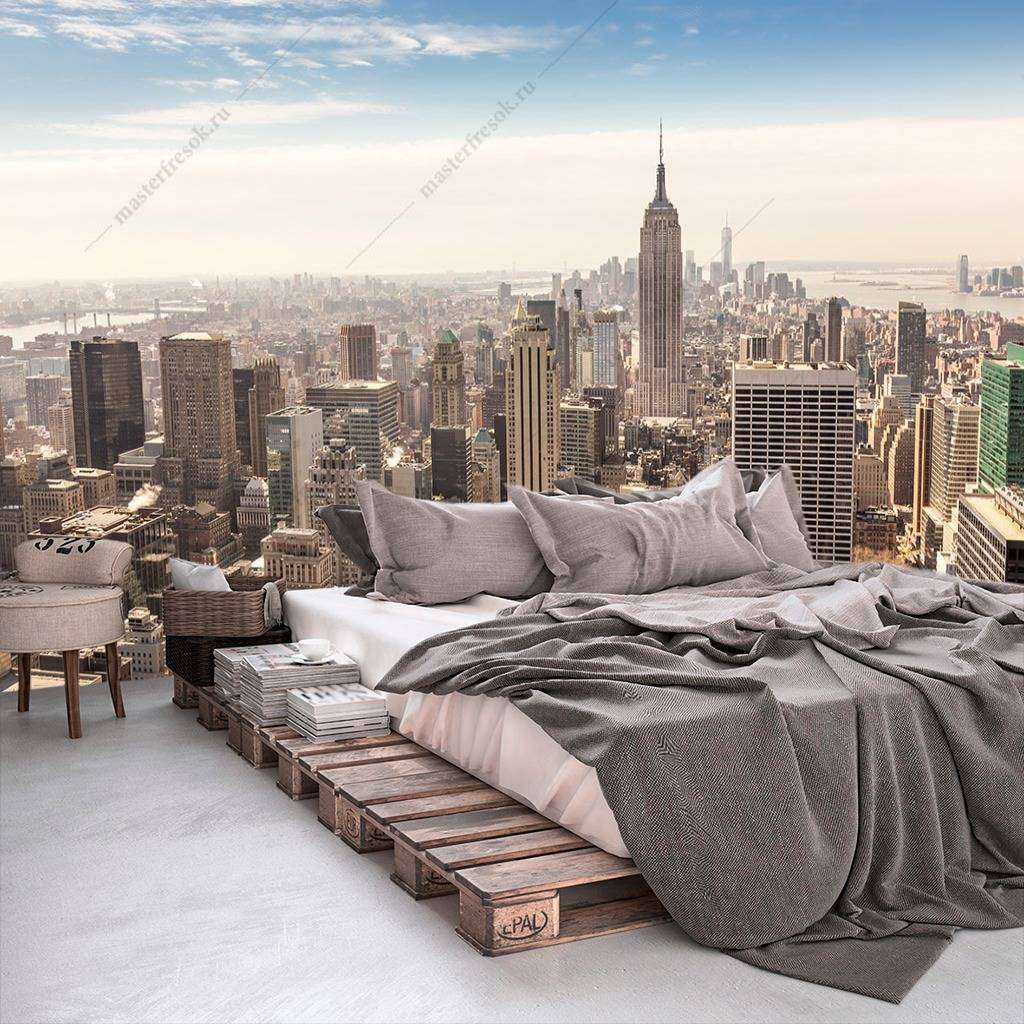 Фотообои в интерьере стейт билдинг  9-1191 фото