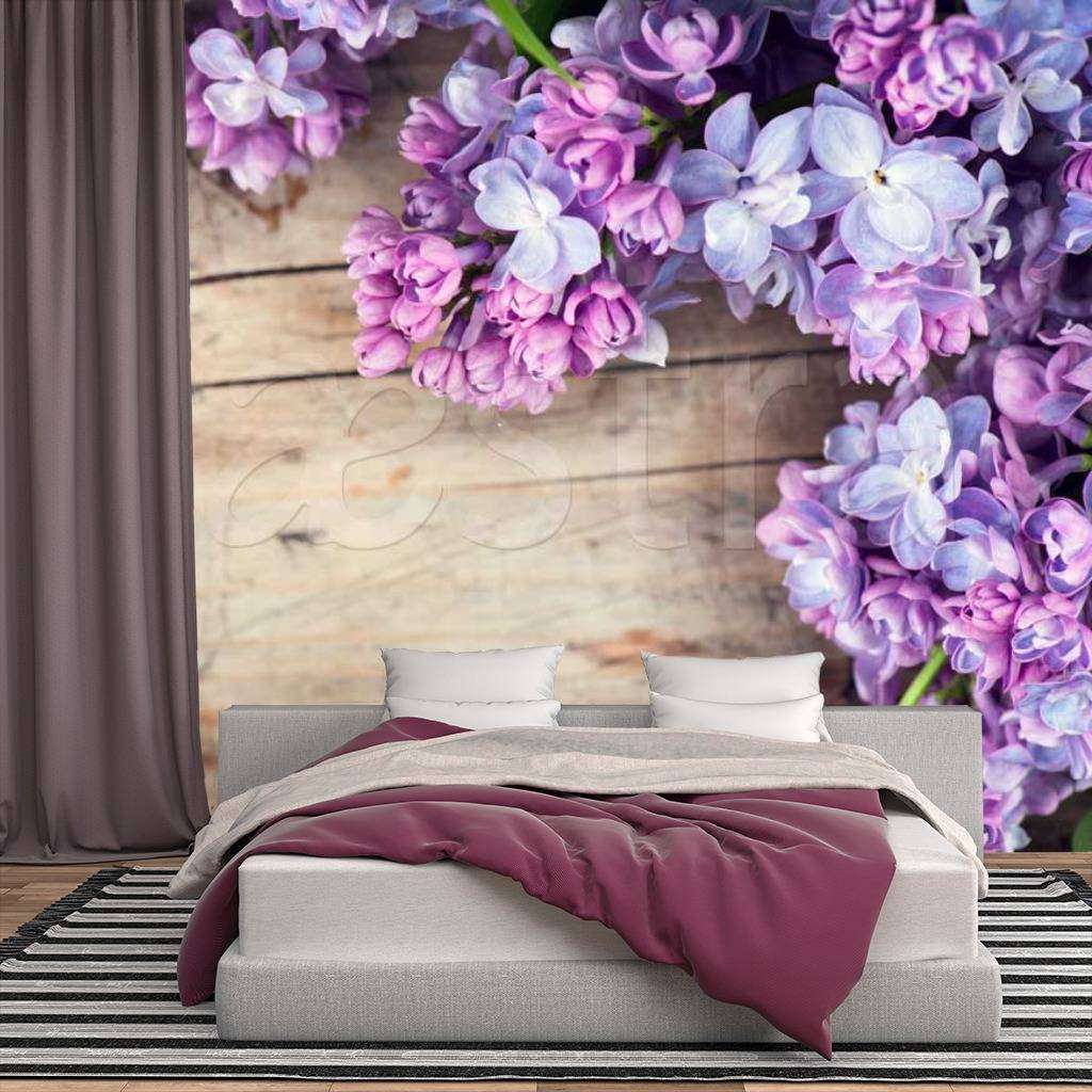 Фотообои Красивая ветка сирени  10-058