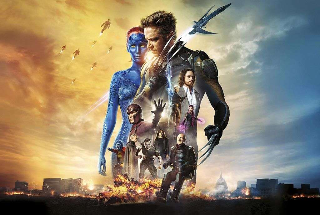 Фотообои в интерьере люди икс  12-1045 фото