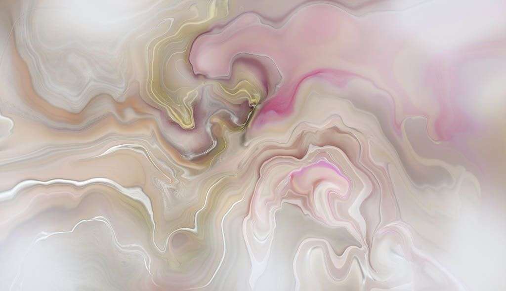 Фотообои в интерьере флюид арт розовый нежный  13-600 фото