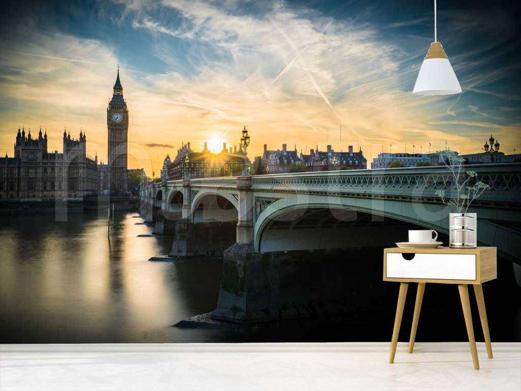 Фотообои в интерьере биг бен колоритный  9-556 фото