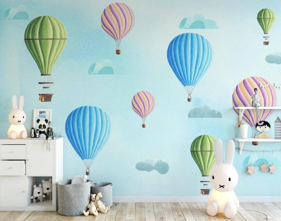 Фотообои Разноцветные воздушные шары  15-312