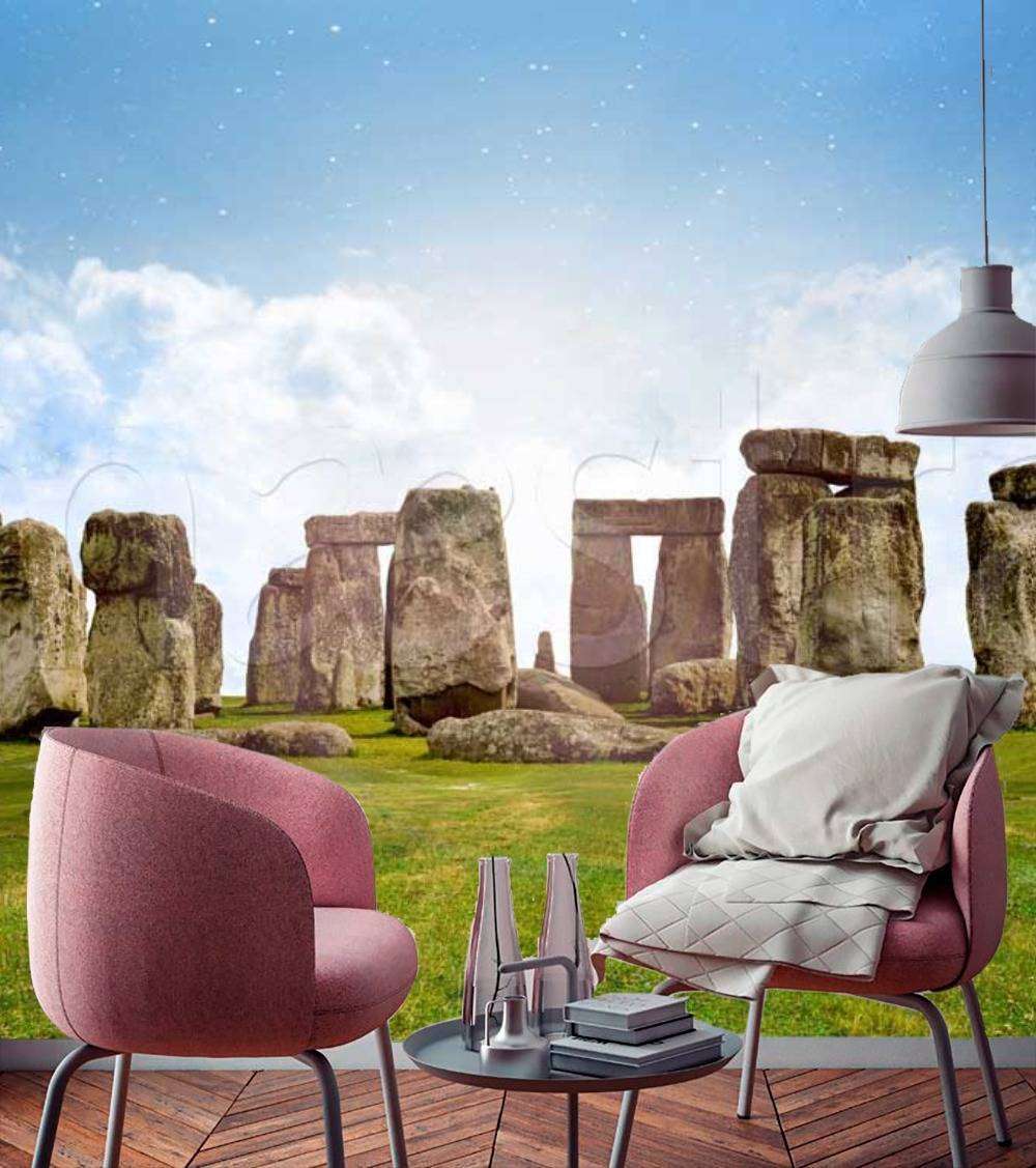 Фотообои Англия стоунхендж на рассвете  9-612