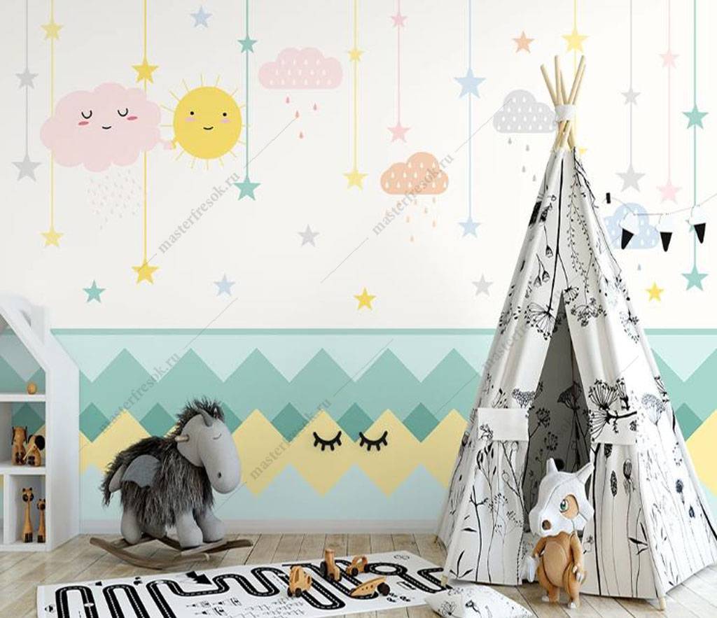 Фотообои Детский фон  15-885