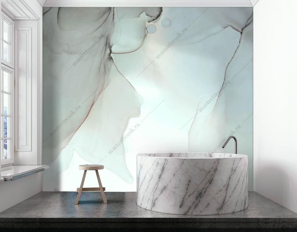 Фотообои Голубая акварель  9-1545