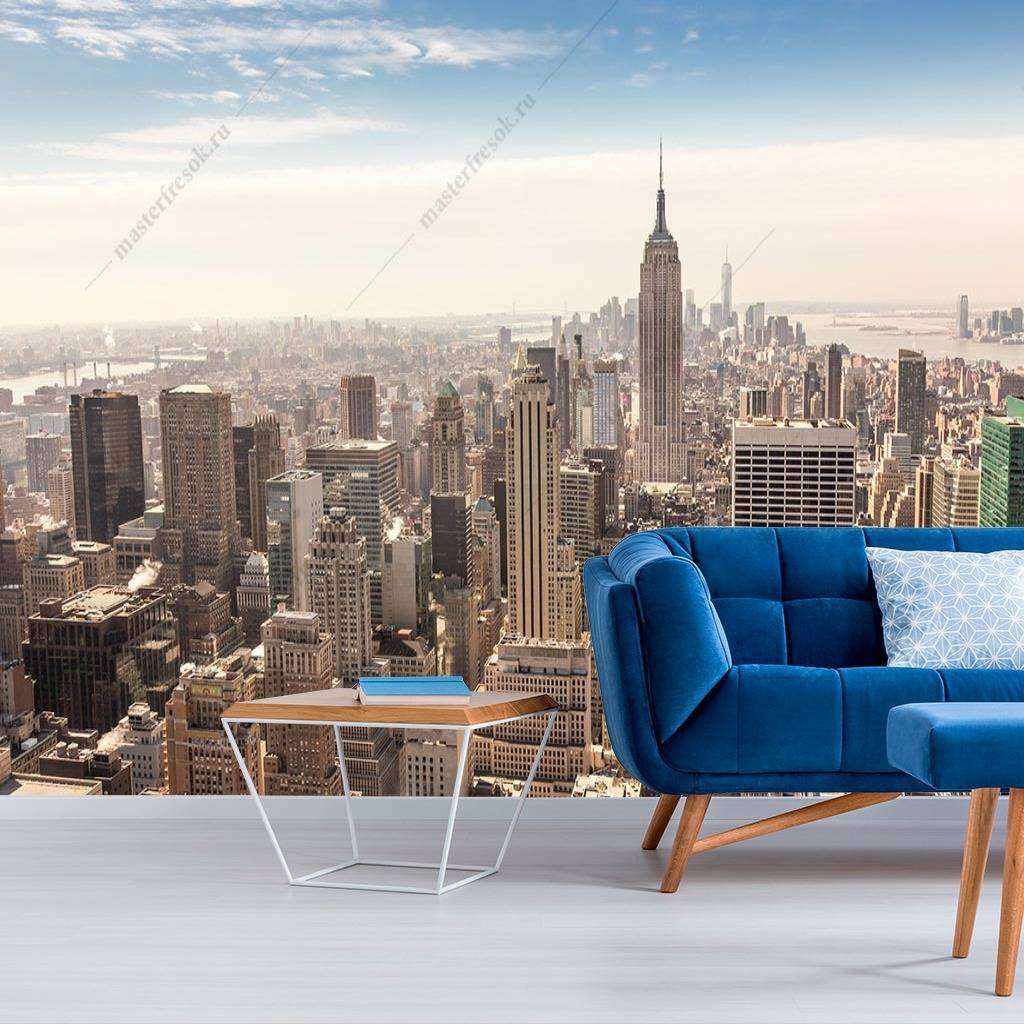 Фотообои в интерьере стейт билдинг  9-1191 фото