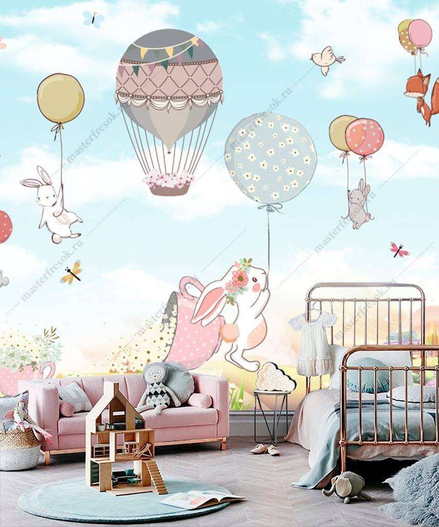 Фотообои в интерьере животный мир  12-944 фото