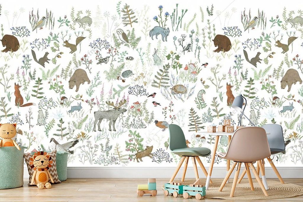 Фотообои Лесная фауна  14-632