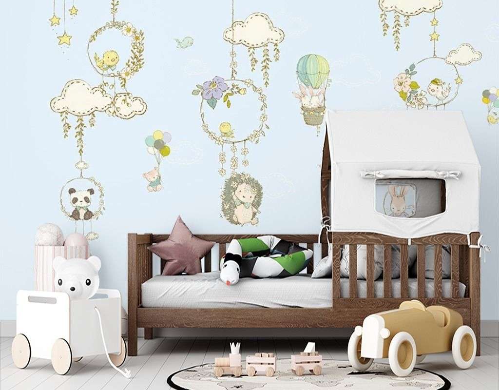 Фотообои в интерьере детские. ловец снов  12-1618 фото