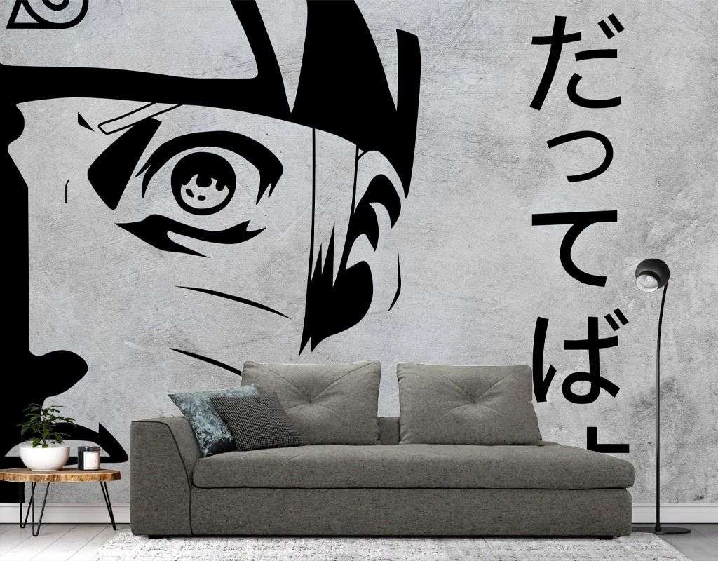 Фотообои в интерьере наруто  14-793 фото