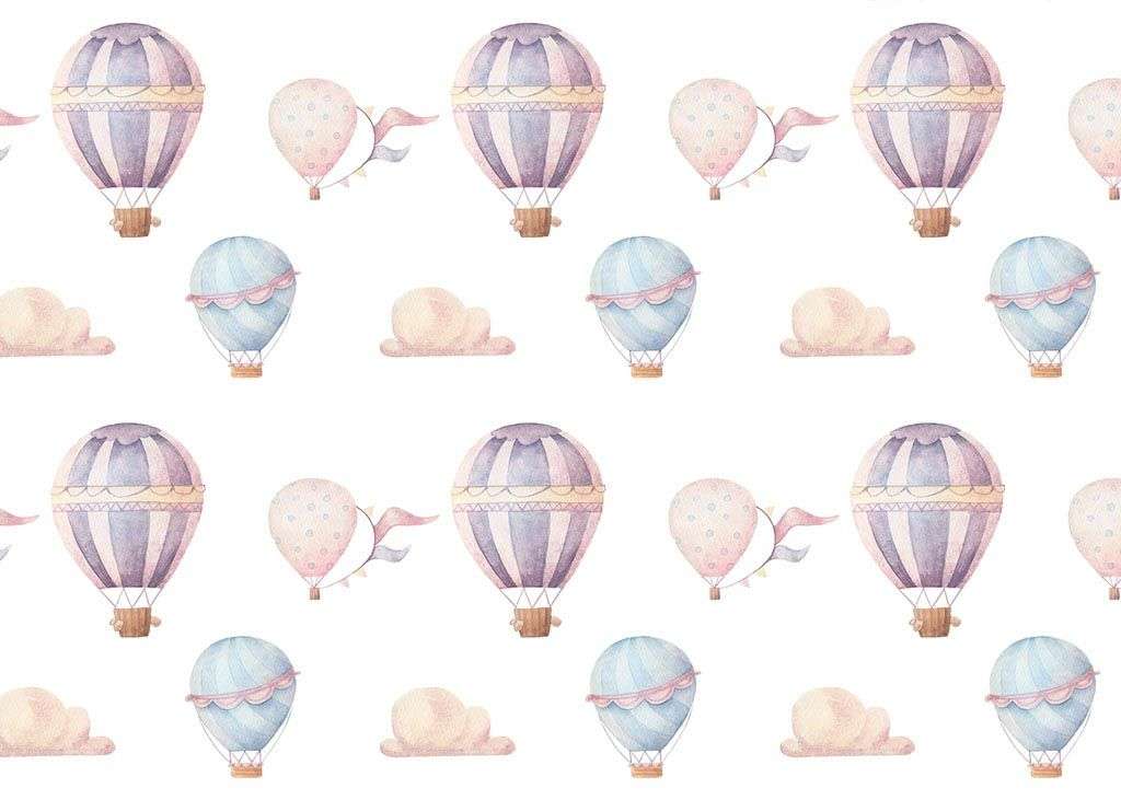 Фотообои в интерьере воздушные шары  12-725 фото