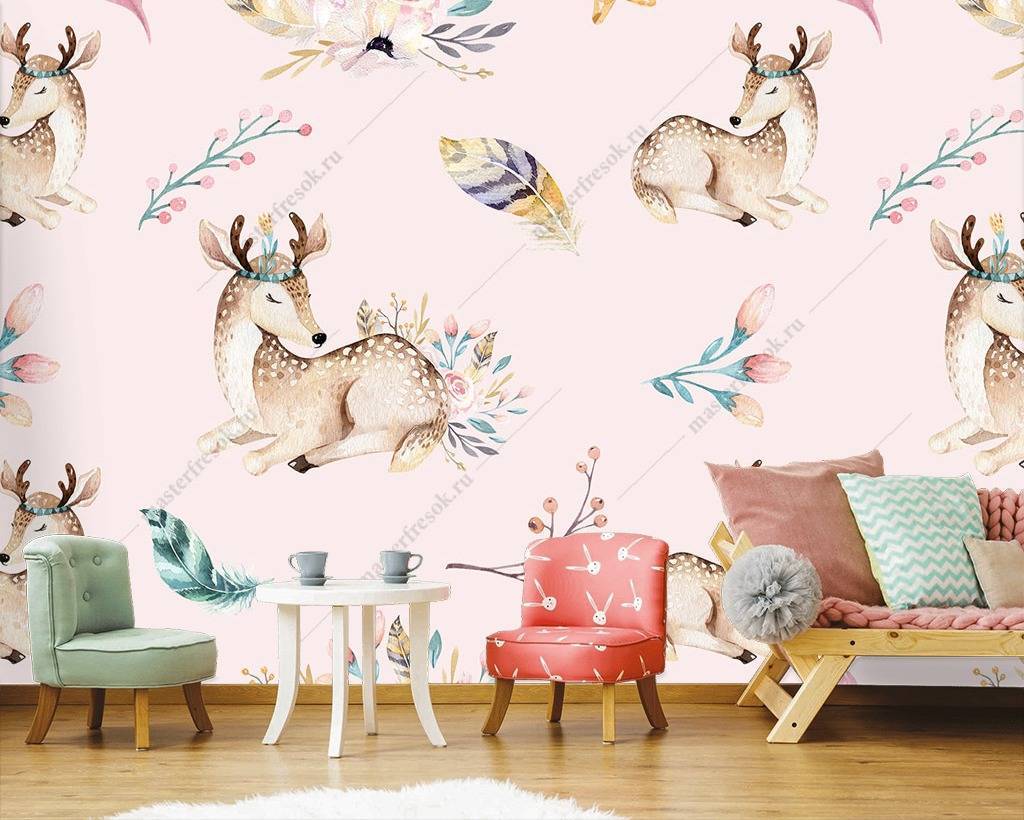 Фотообои Олени красивые  12-728
