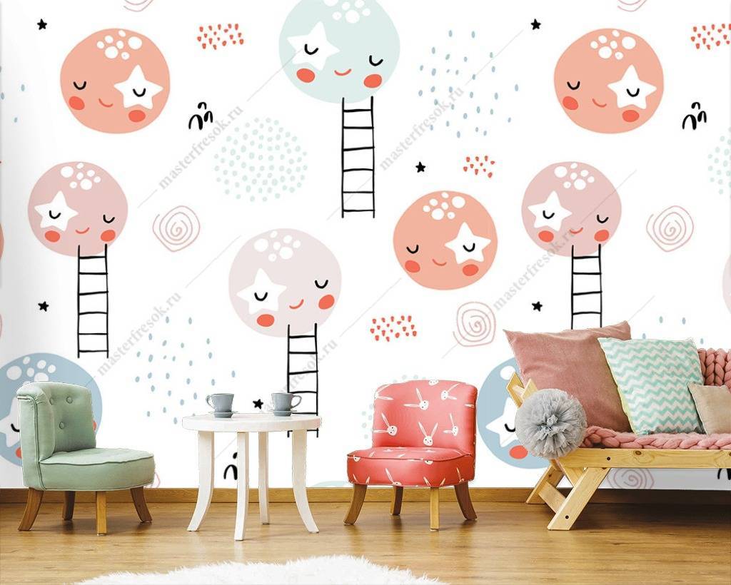 Фотообои Месяцы в небе  12-717