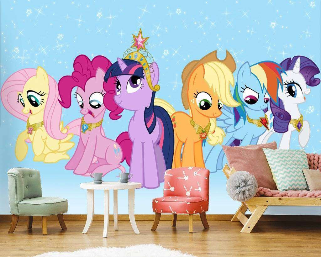 Фотообои в интерьере все литтл пони  12-613 фото