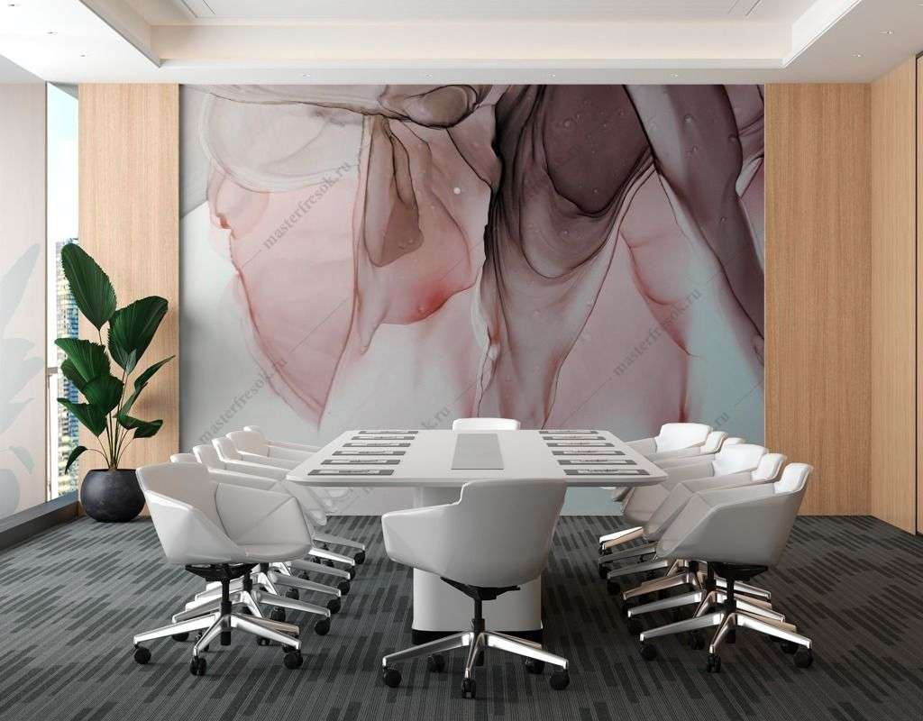 Фотообои в интерьере абстрактный фон мрамор  9-1557 фото