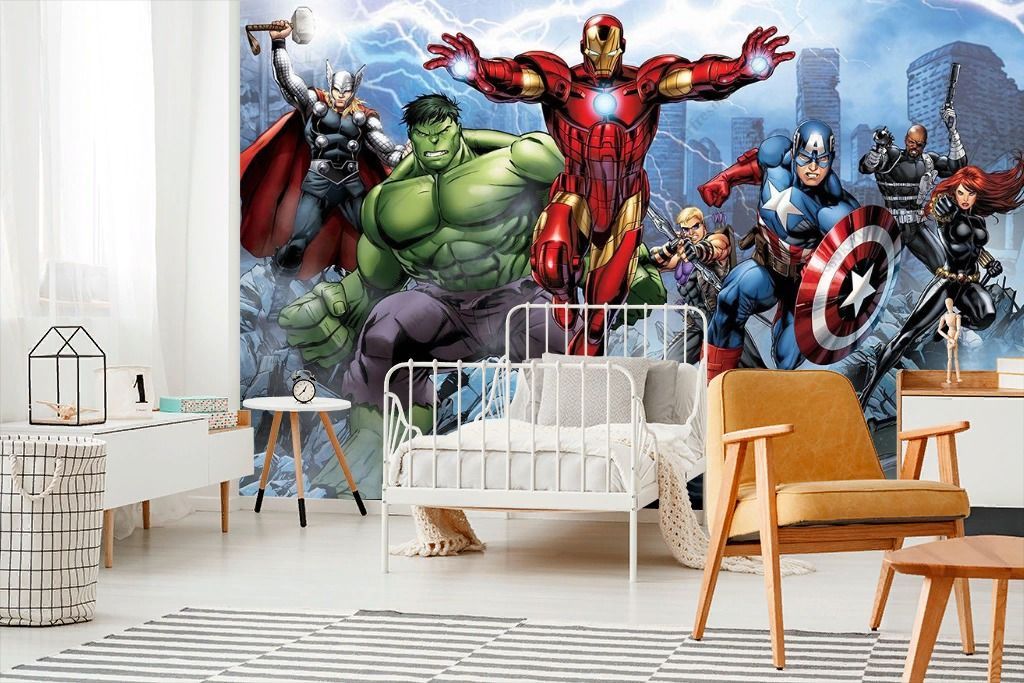 Фотообои для подростков Марвел большой плакат   12-1582