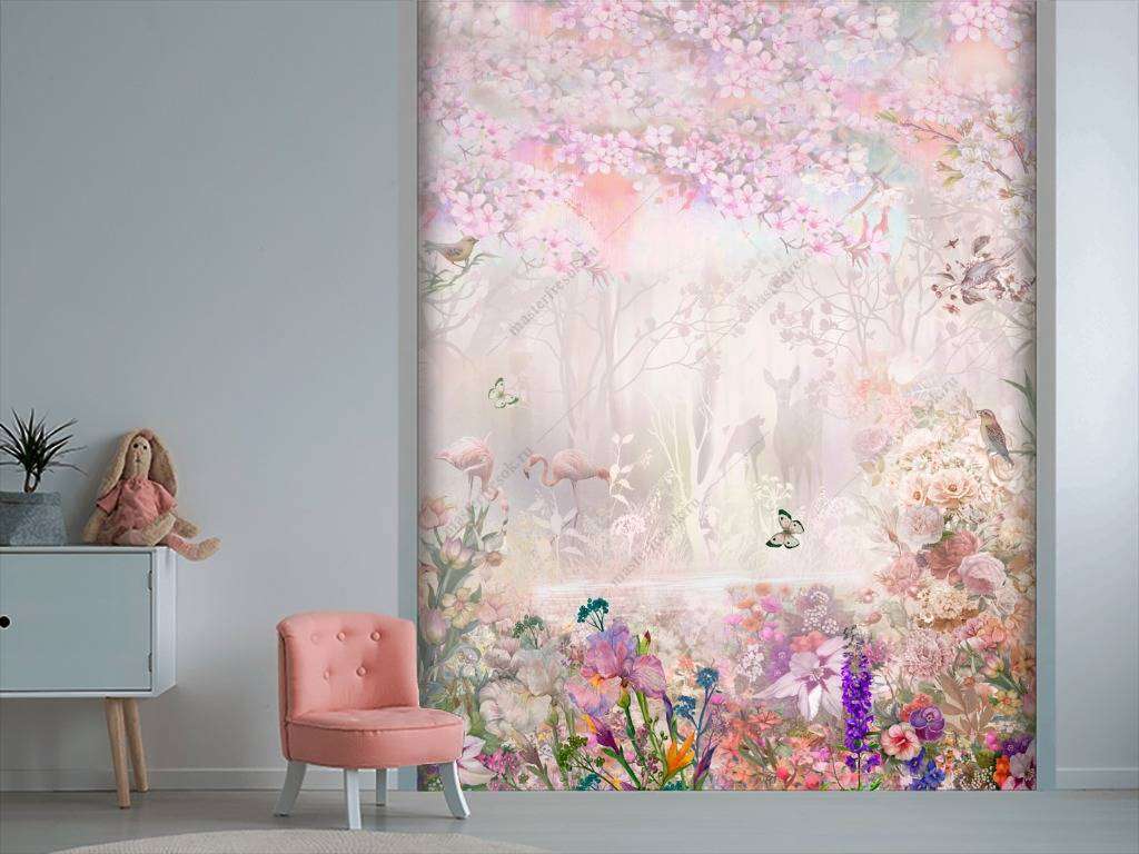 Фотообои в интерьере сказочный сад  13-134 фото