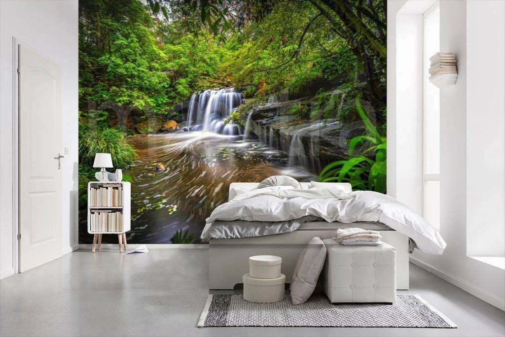 Фотообои Водопад у реки  4-373