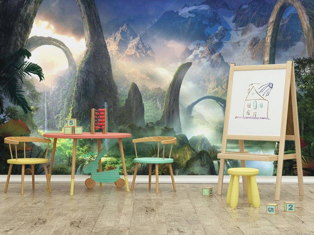 Фотообои Затерянный мир  8-314