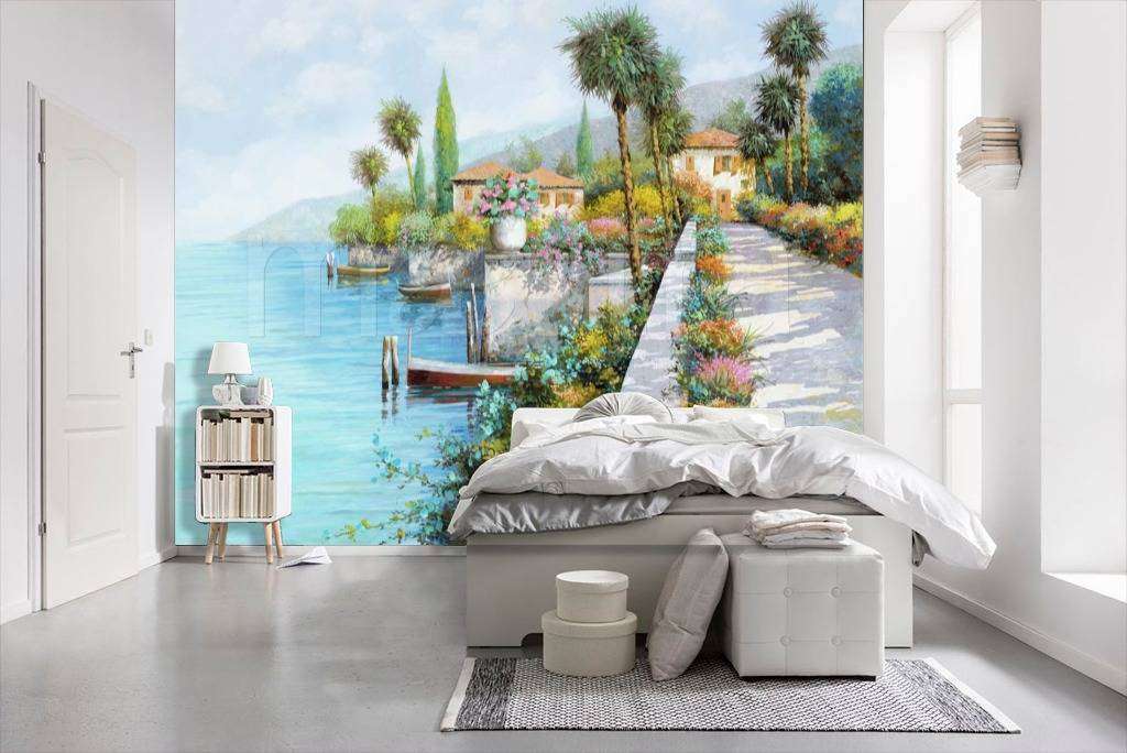 Фотообои Лазурное море в солнечный день  8-164