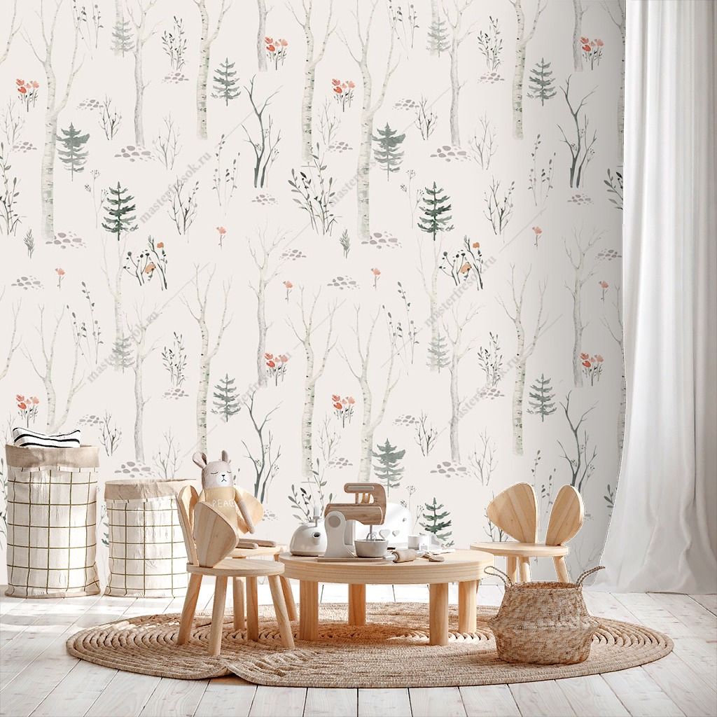 Фотообои Фоновый лес  14-222