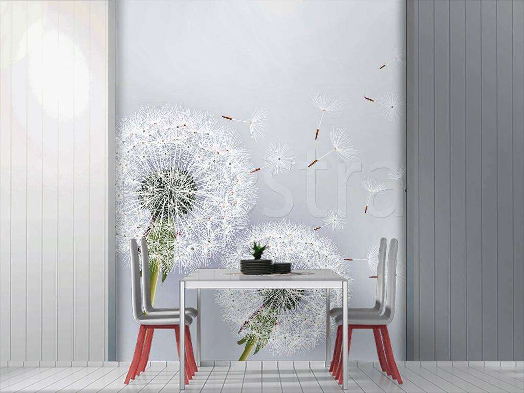 Фотообои Одуванчики на ветру  9-082