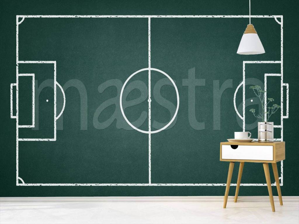 Фотообои Картинка футбольного поля  12-552