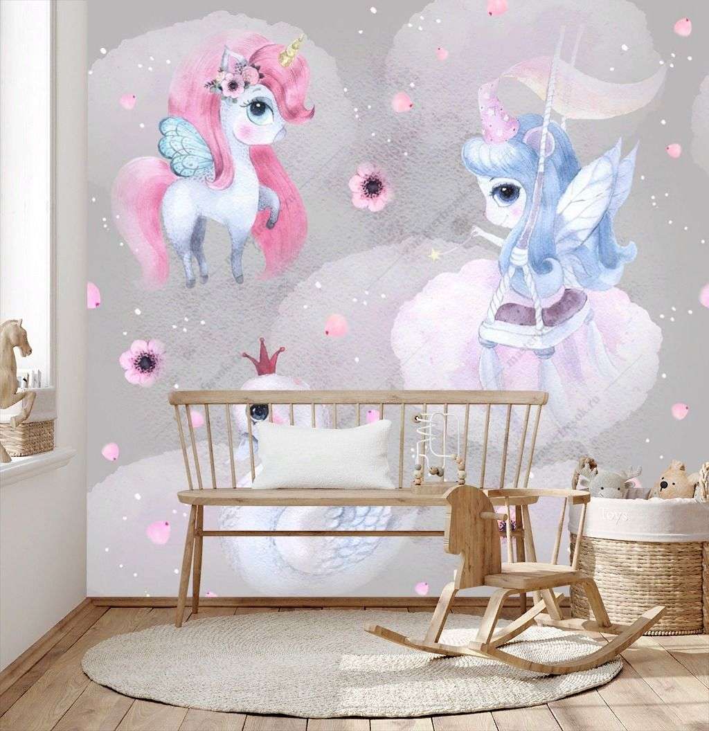 Фотообои в интерьере волшебное пони  12-1322 фото