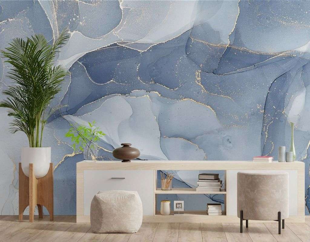 Фотообои в интерьере fluid art 15  9-1963 фото