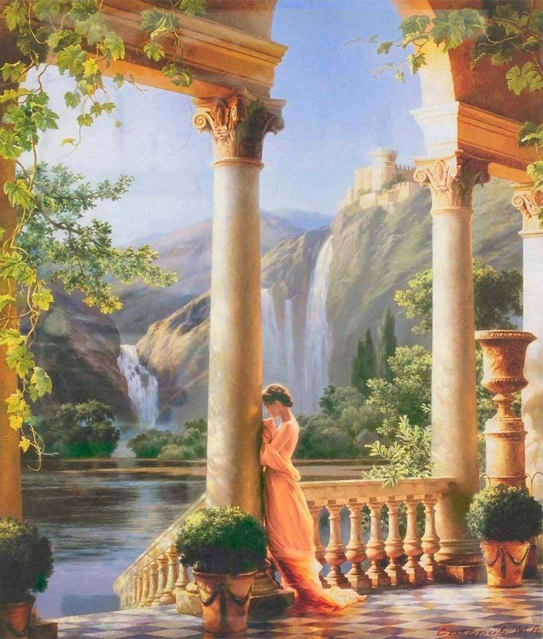 Фотообои в интерьере идиллия  1-304 фото