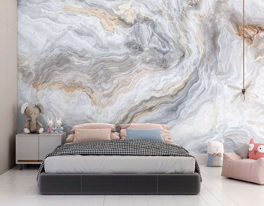 Фотообои в интерьере срез камня  9-1763 фото