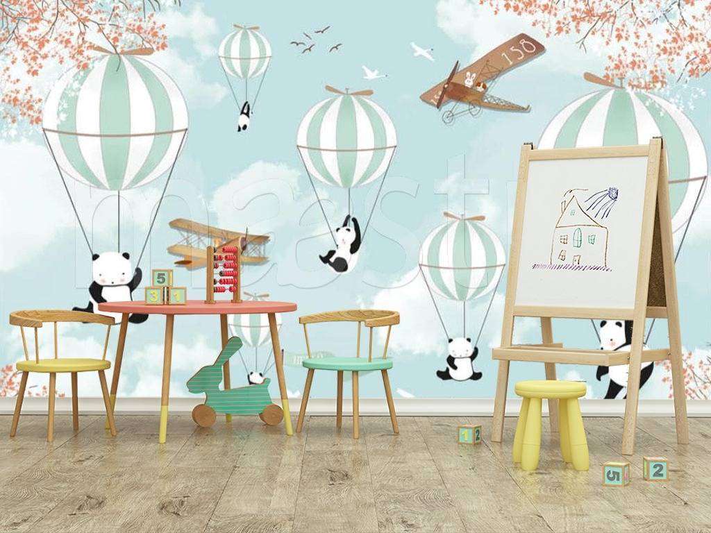 Фотообои в интерьере полеты в небе  15-249 фото