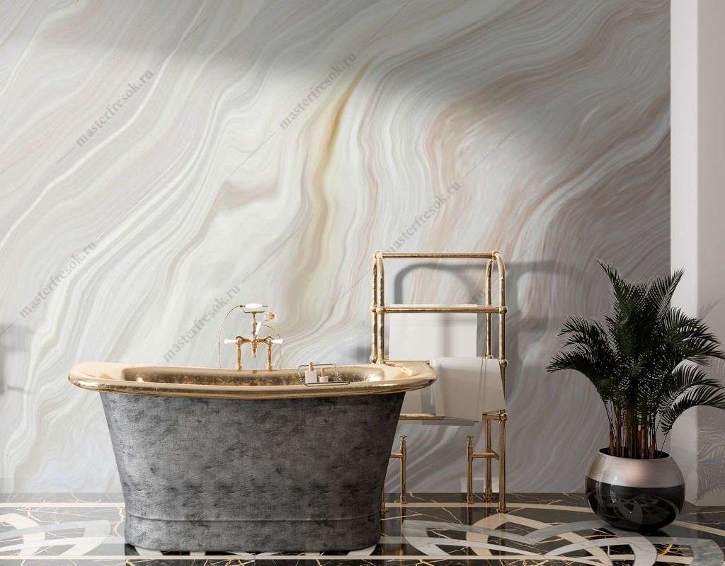 Фотообои в интерьере мраморный фон  9-1508 фото