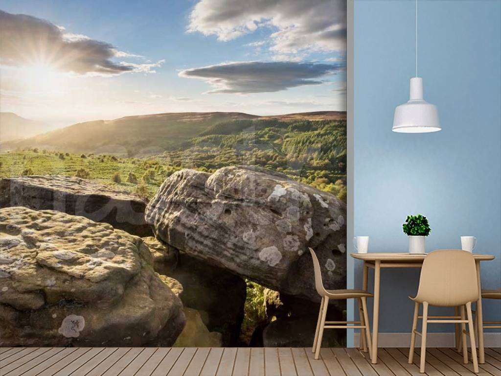 Фотообои Англия горная местность  9-609