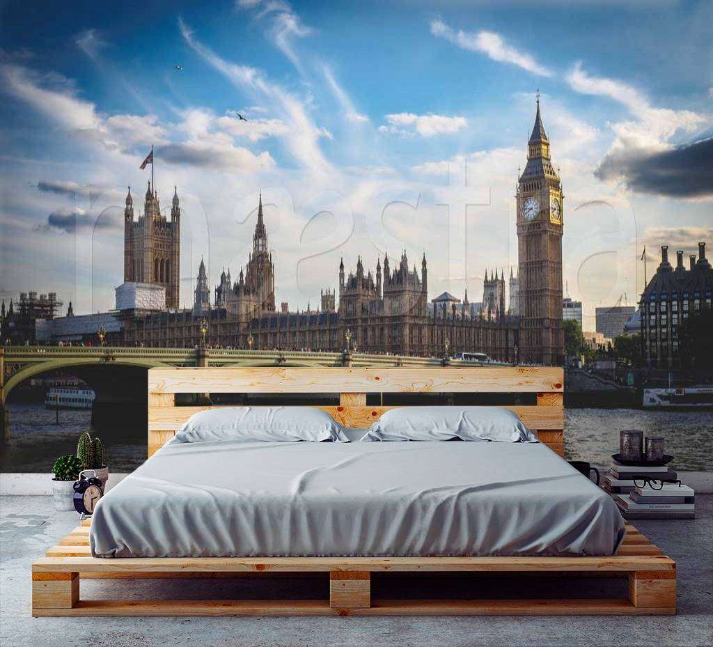 Фотообои в интерьере лондон прекрасный  9-569 фото