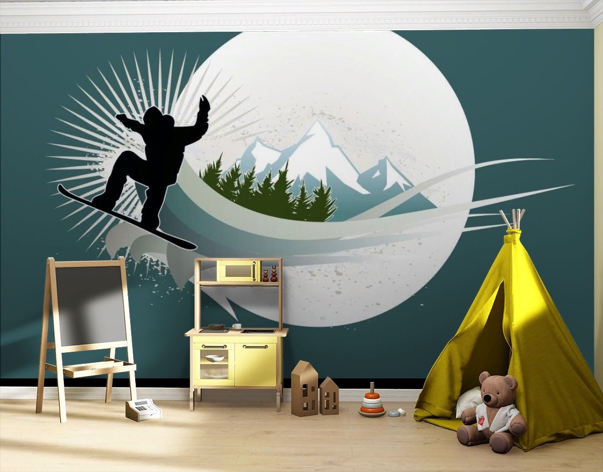 Фотообои Сноубордист    14-782