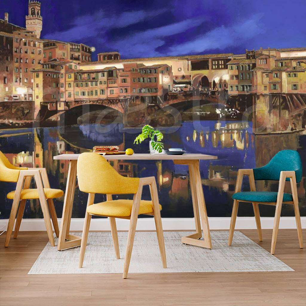 Фотообои Каналы Венеции ночью  8-109