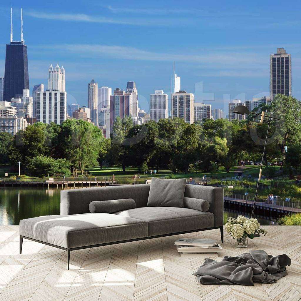 Фотообои Набережная мегаполиса  4-233