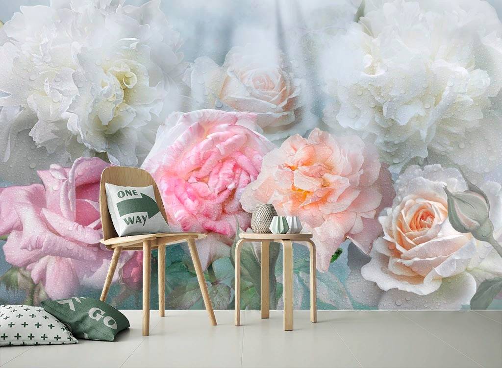 Фотообои Альберто гильен розы  13-288